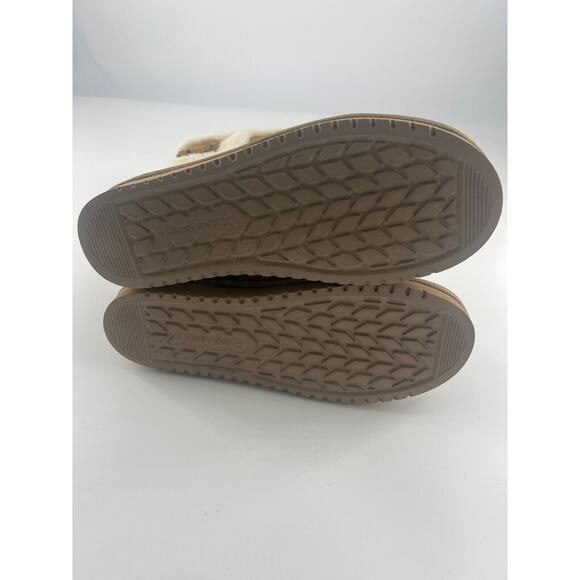 Koolaburra Ugg Winter Boots Womens Size 8 Brown Tan Suede Chestnut Tall New - Picture 9 of 11